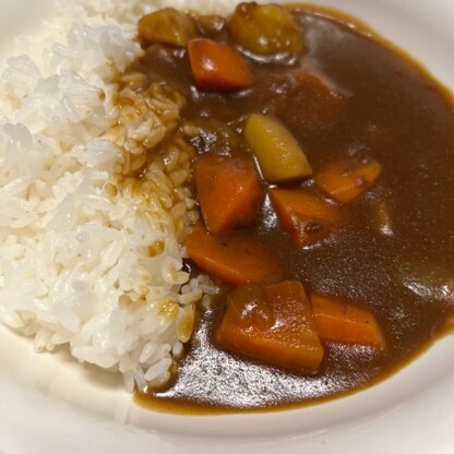 いつも作るカレーよりもコクが出て美味しかったです(^^)また作ってみます！